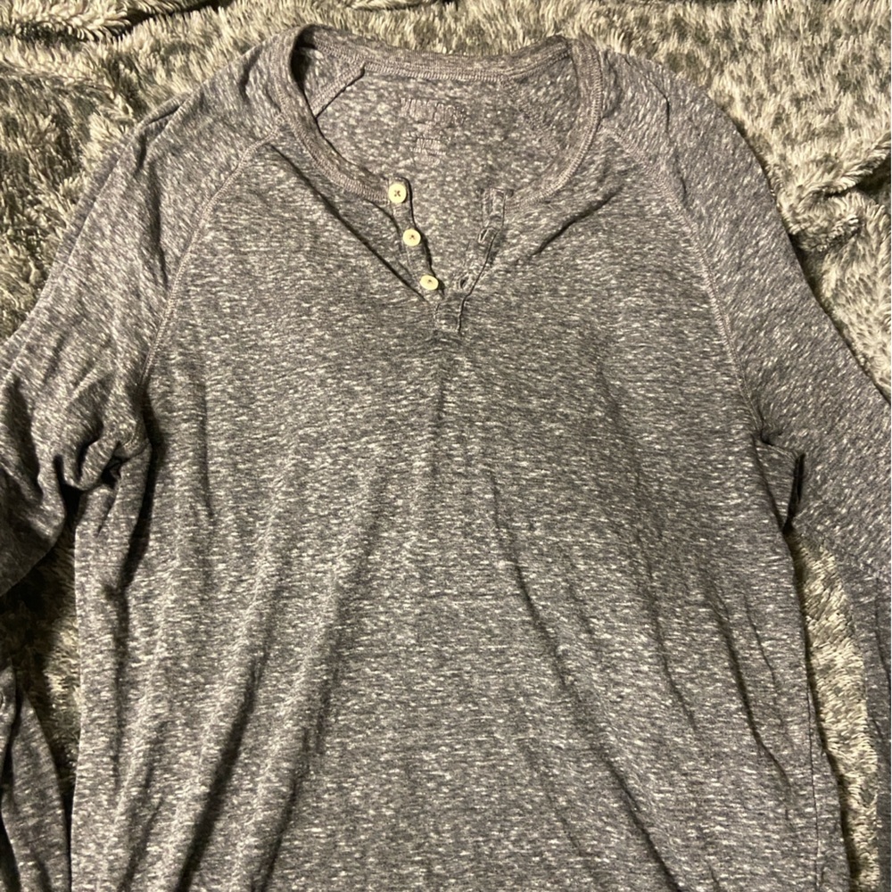 Grey Henley Top
